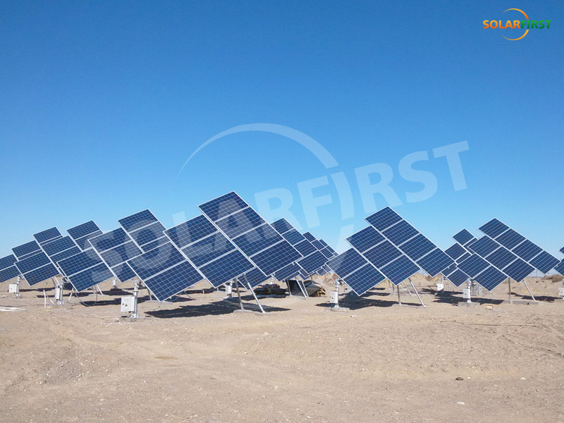 Проект наклонного трекера Gansu 180KW