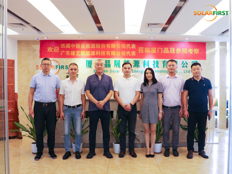 Guangdong Jianyi New Energy и Tibet Zhong Xin Neng посетили SolFirsTech Group