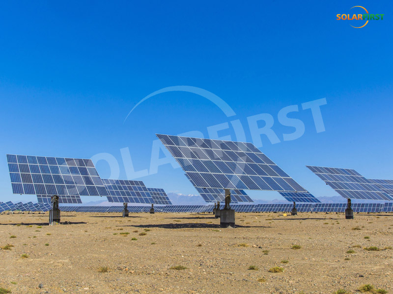Проект двухосного слежения Xinjiang Hami 1MW